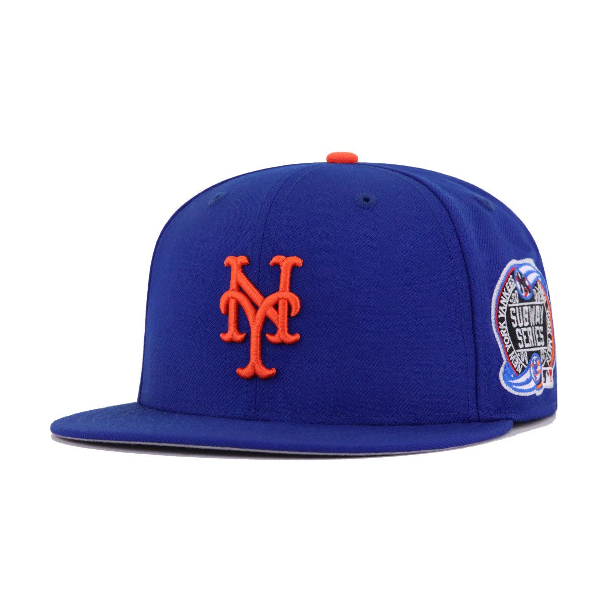 New York Mets Light Royal Blue Subway Series Cooperstown New Era 59Fifty Fitted
