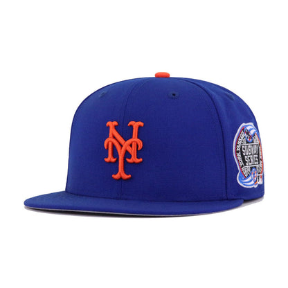 New York Mets Light Royal Blue Subway Series Cooperstown New Era 59Fifty Fitted