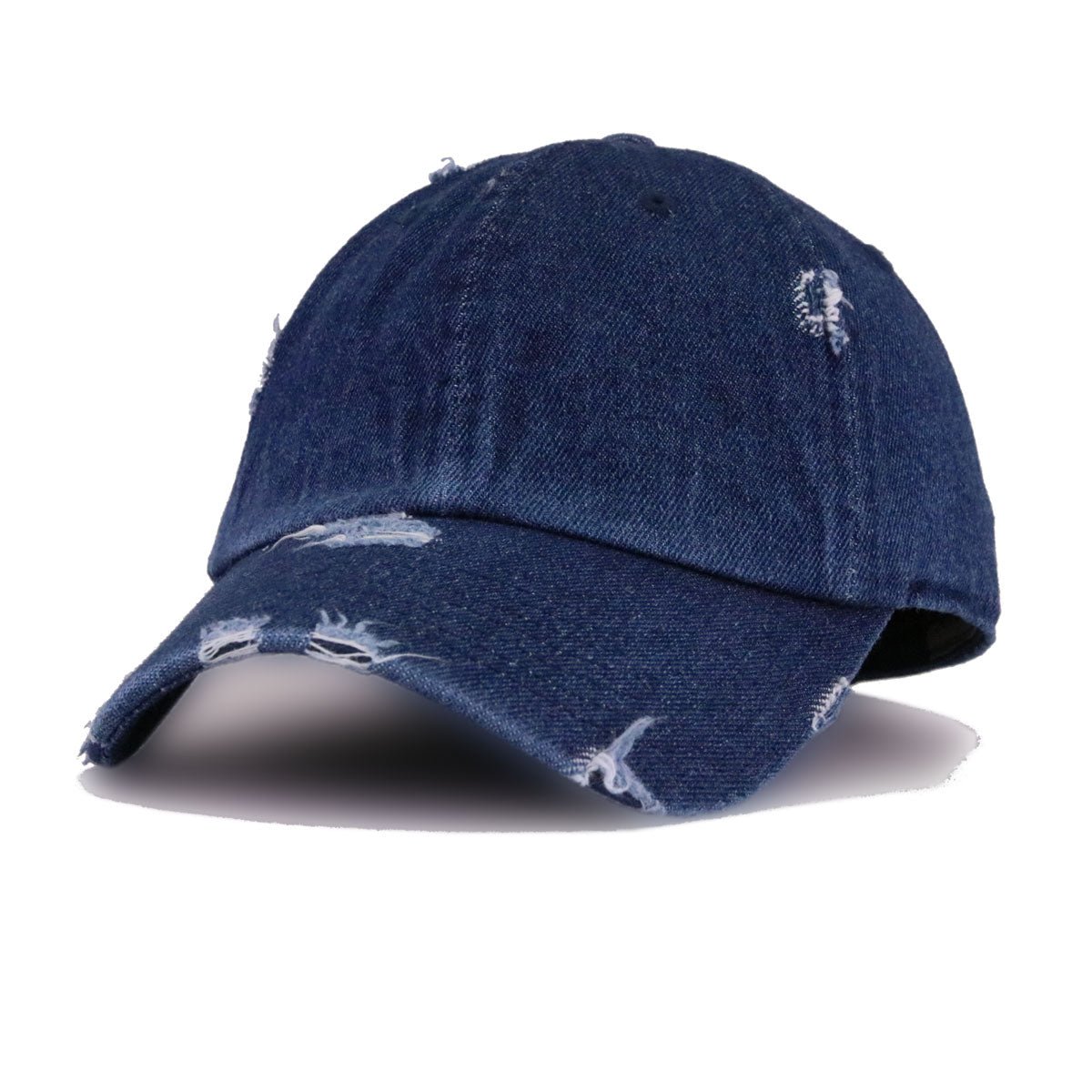 Distressed Dark Denim KBEthos Vintage Dad Hat