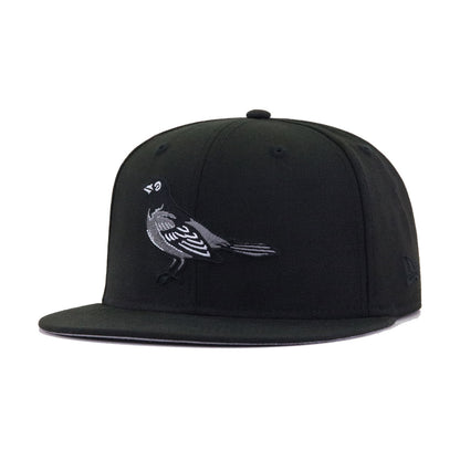 Baltimore Orioles Black Crow New Era 59Fifty Fitted