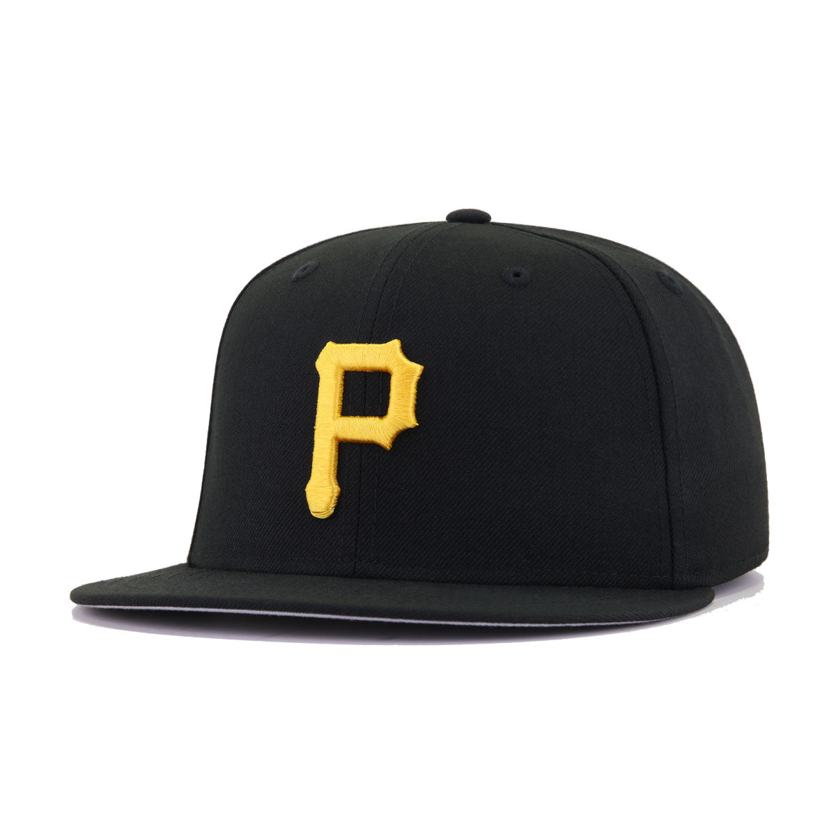 Pittsburgh Pirates Black Cooperstown AC New Era 59Fifty Fitted