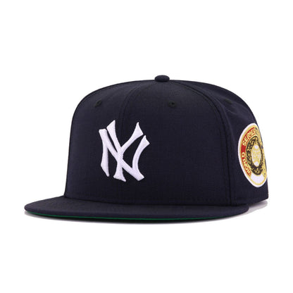 New York Yankees Navy 1937 World Series Cooperstown Green Bottom New Era 59Fifty Fitted