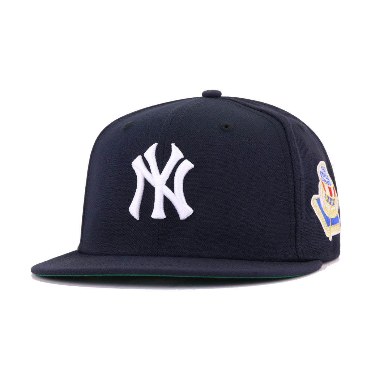 New York Yankees Navy 1956 World Series Cooperstown Green Bottom New Era 59Fifty Fitted