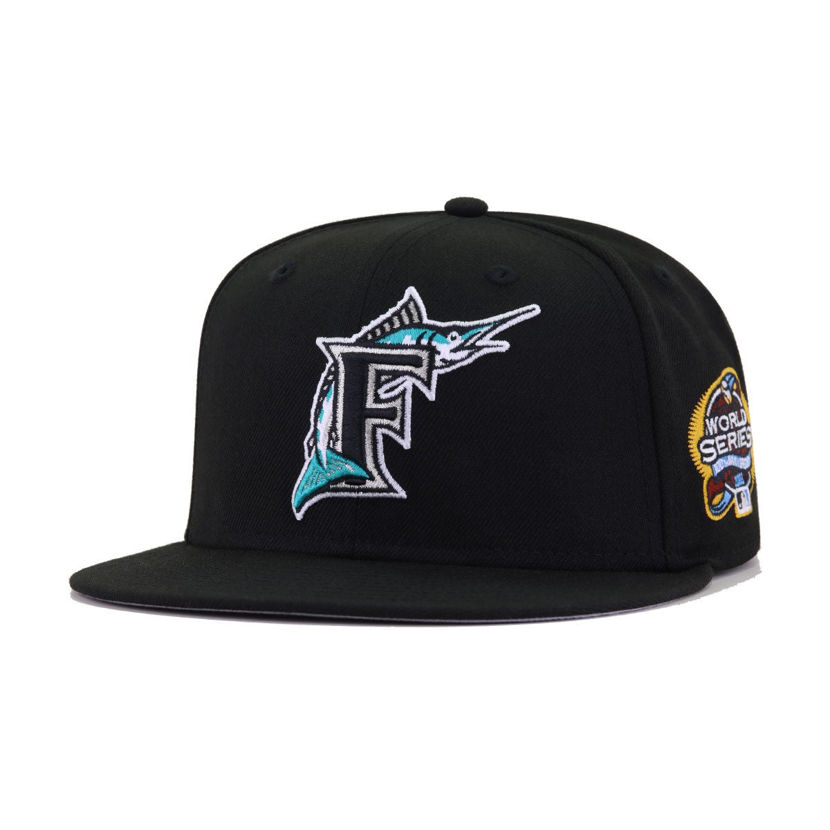 Florida Marlins Black 2003 World Series Cooperstown New Era 59Fifty Fitted