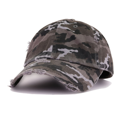Distressed Urban Camouflage KBEthos Vintage Dad Hat