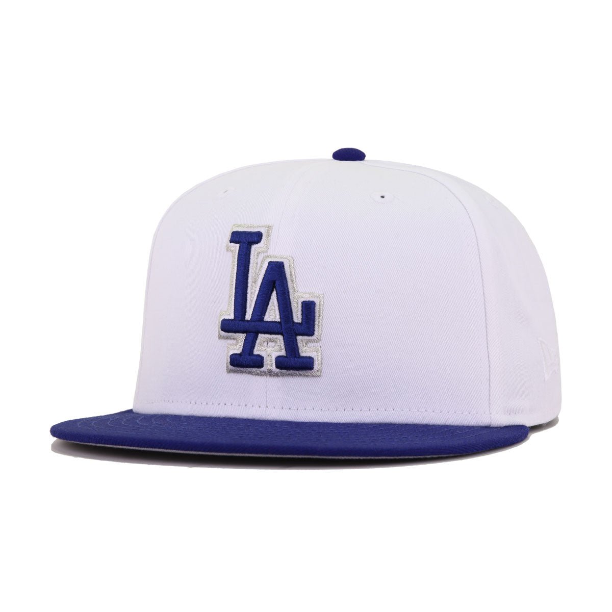 Los Angeles Dodgers White Dark Royal Blue 1999 Batting Practice New Era 59Fifty Fitted