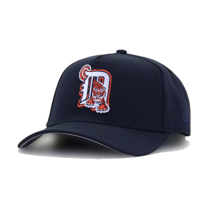Detroit Tigers Navy New Era 9Forty A-Frame Snapback
