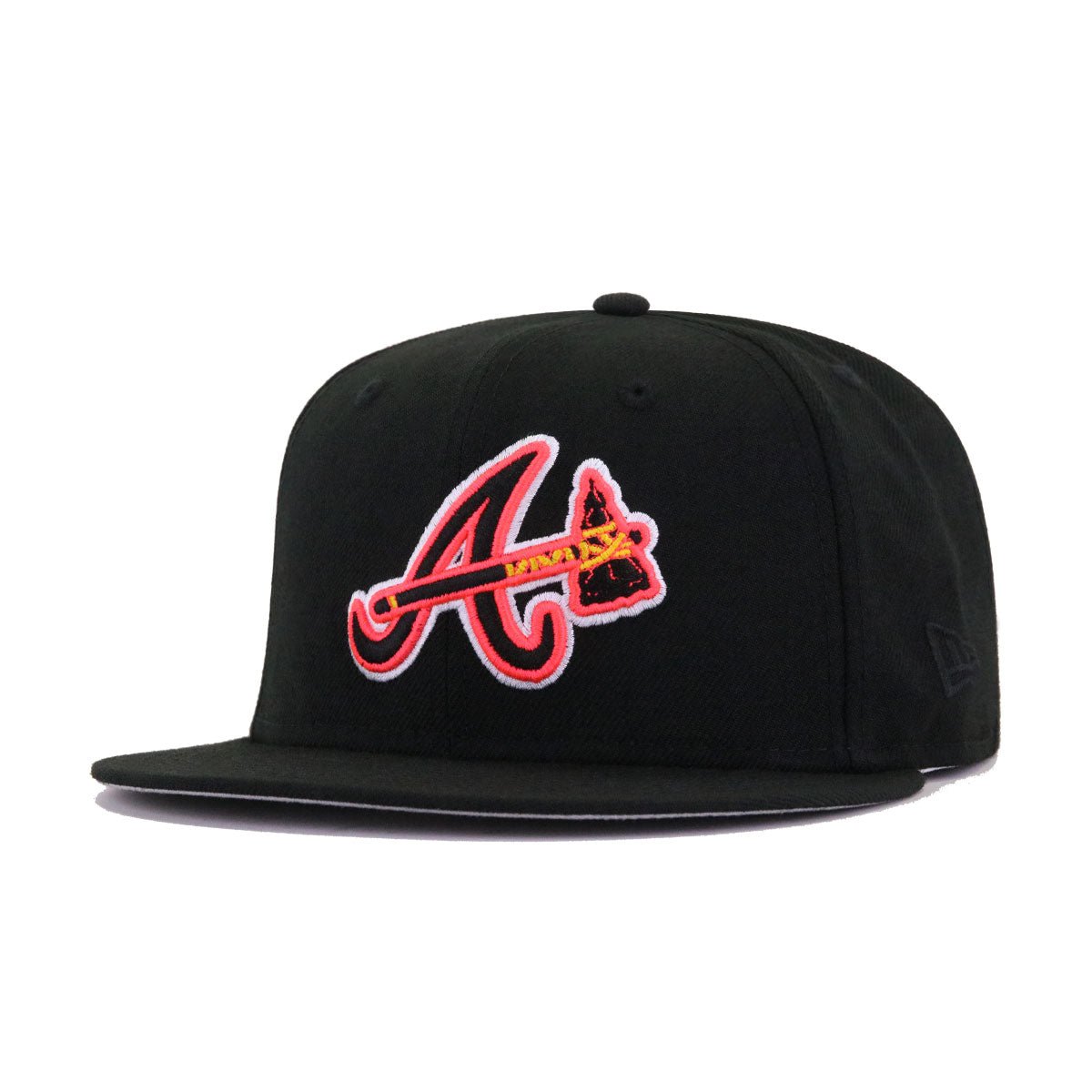 Atlanta Braves Black Sunset Orange 2000 All Star Game New Era 59Fifty Fitted