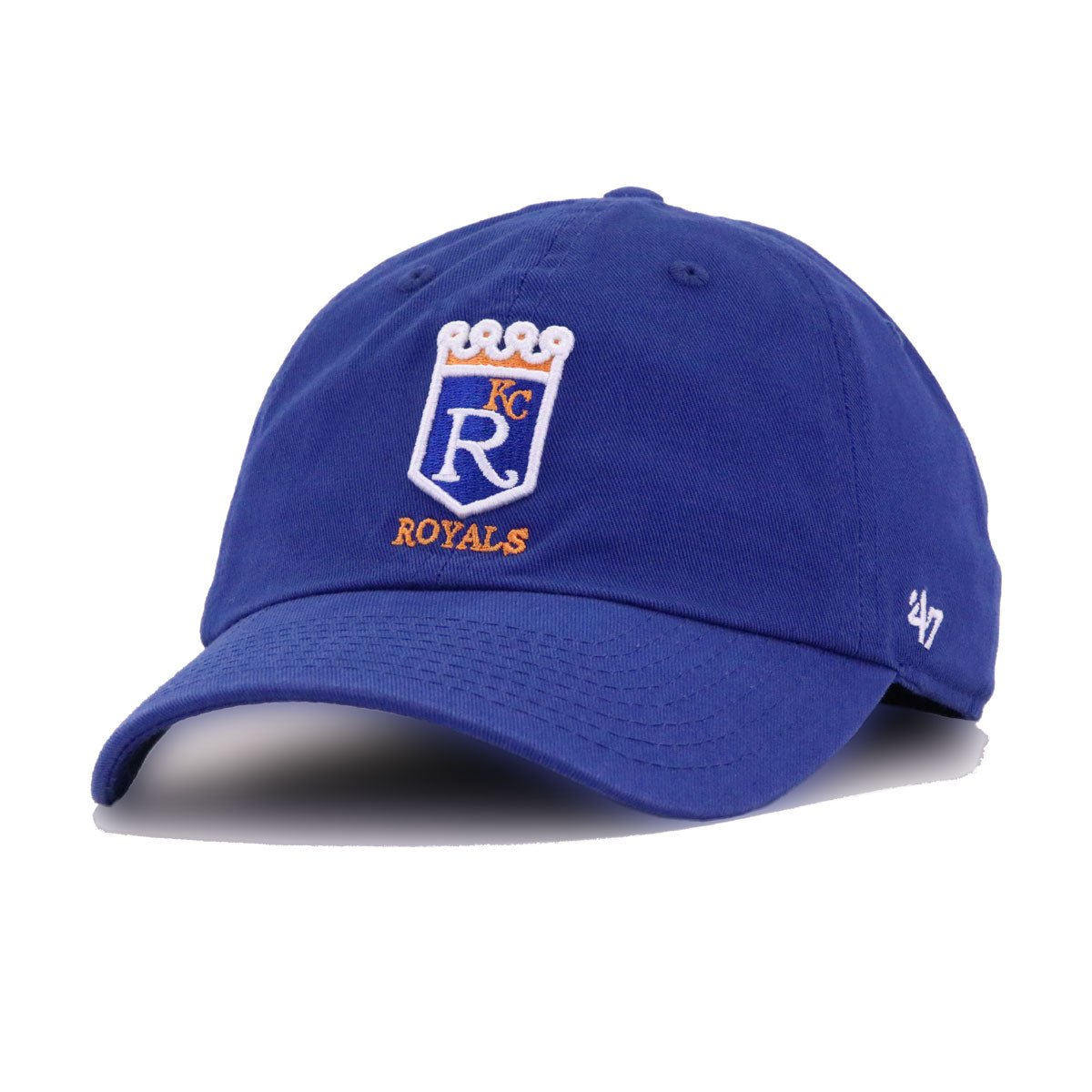 Kansas City Royals Light Royal Blue Cooperstown 47 Brand Clean Up Dad Hat