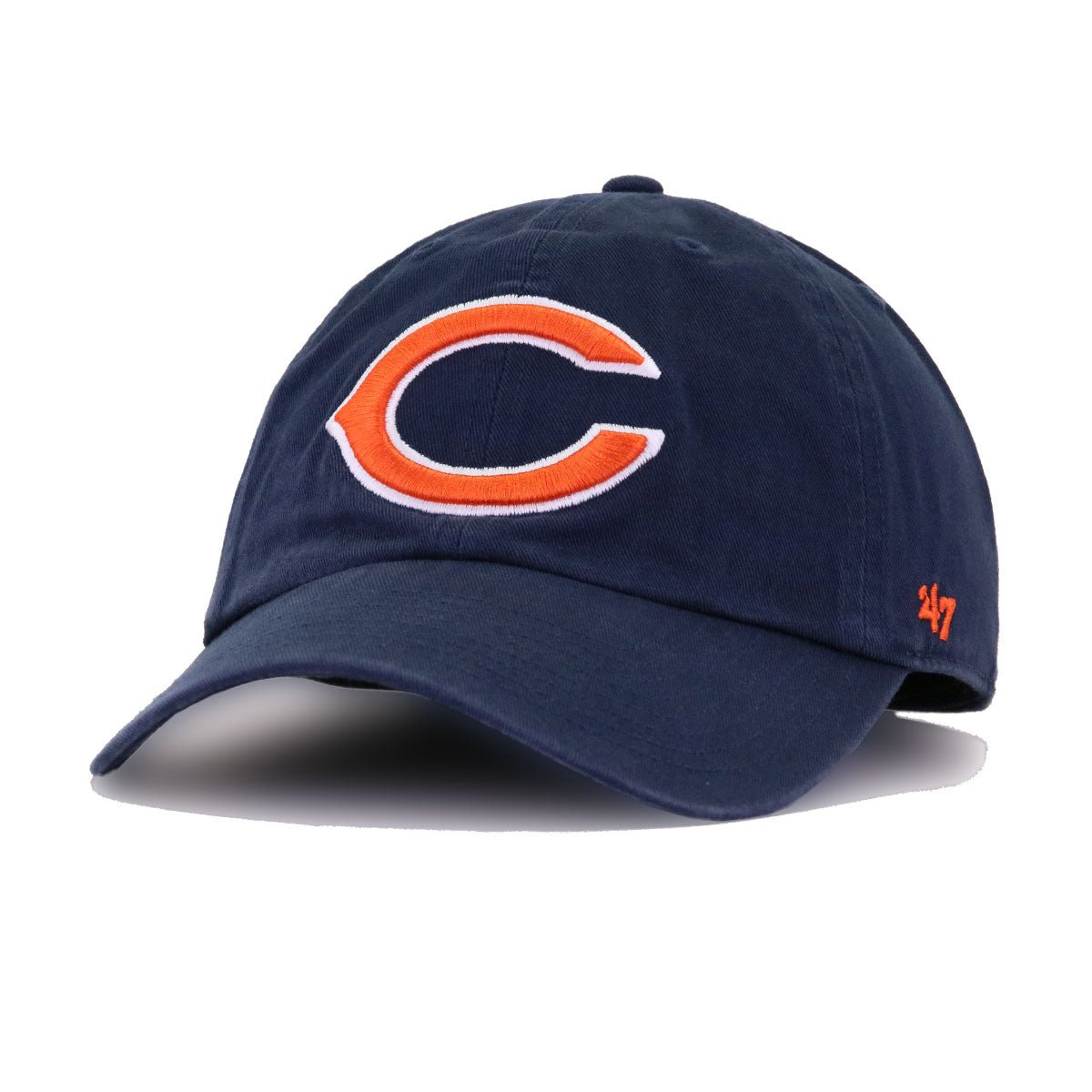 Chicago Bears Navy 47 Brand Clean Up Dad Hat