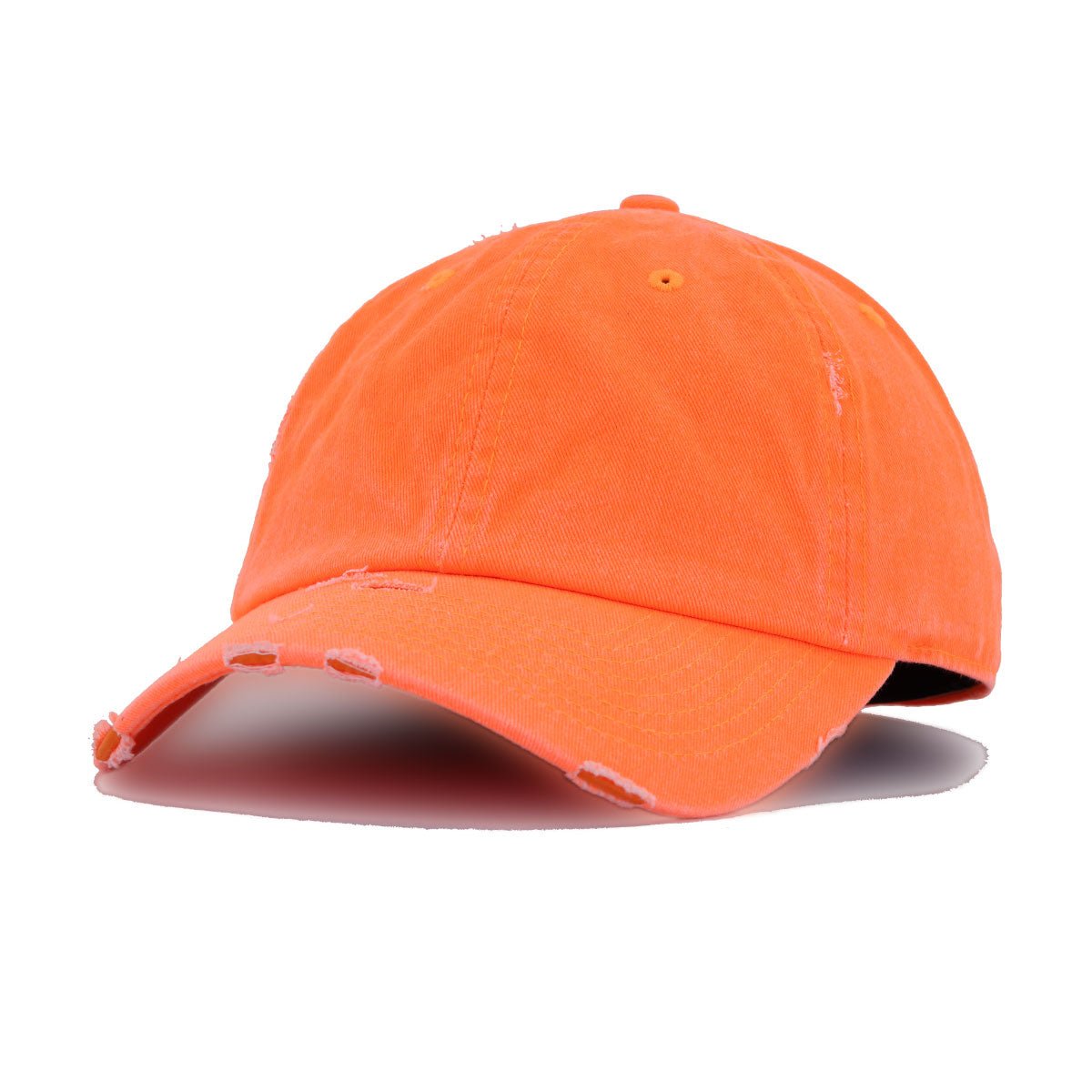 Distressed Neon Orange KBEthos Vintage Dad Hat
