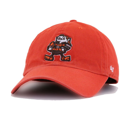 Cleveland Browns Orangeade 47 Brand Clean Up Dad Hat