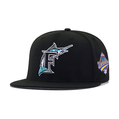 Florida Marlins Black 1997 World Series Cooperstown New Era 59Fifty Fitted