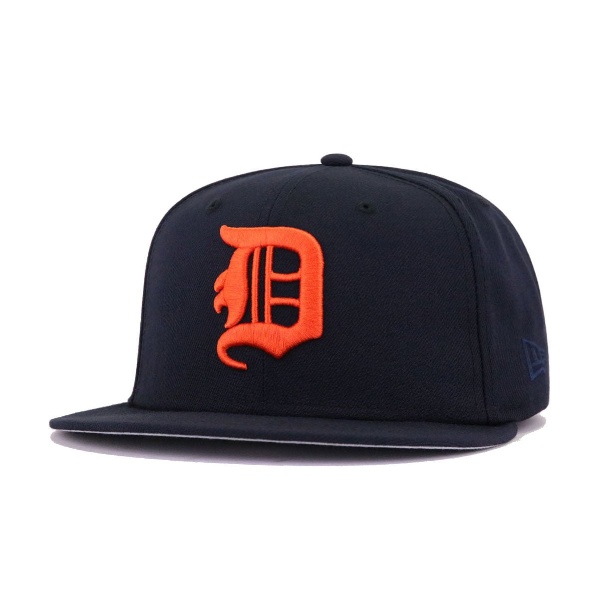 Detroit Tigers Navy Fat D New Era 59Fifty Fitted