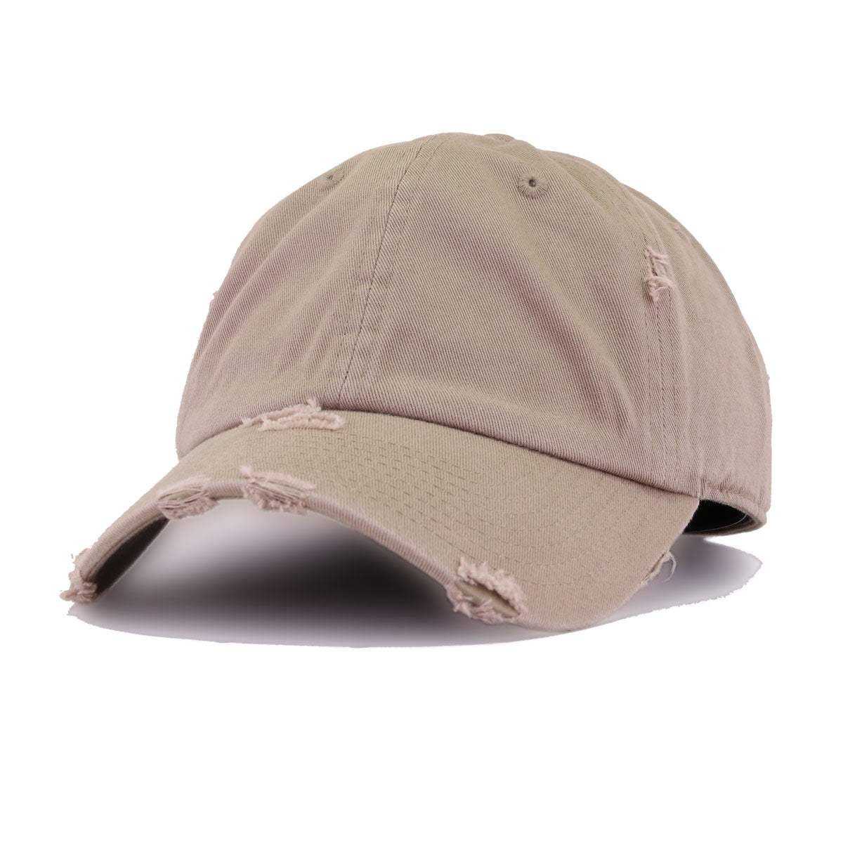 Distressed Khaki KBEthos Vintage Dad Hat