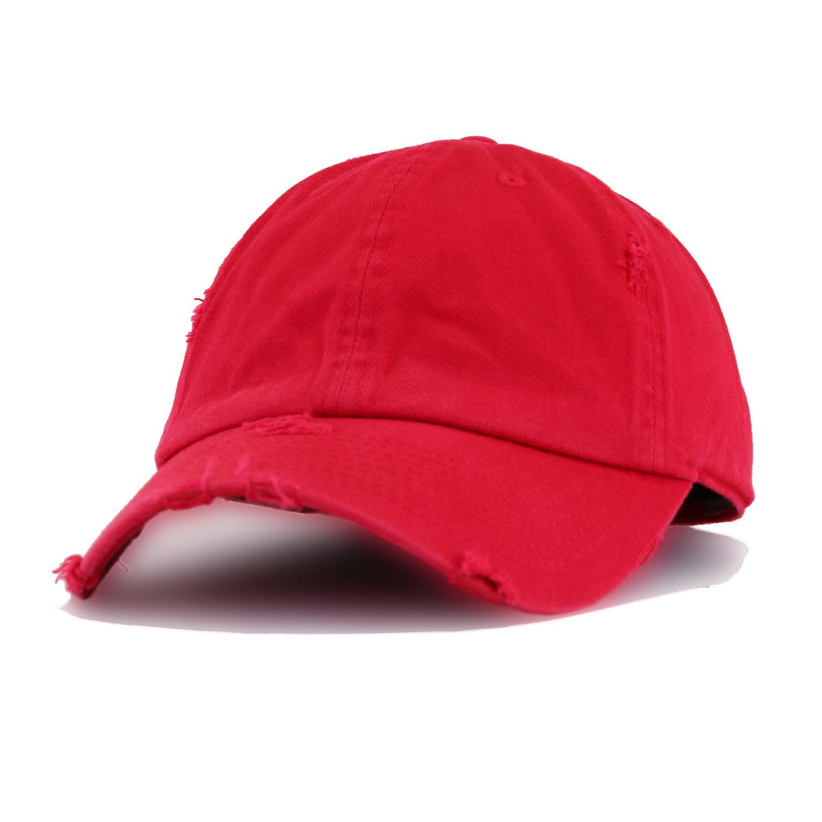 Distressed Red KBEthos Vintage Dad Hat