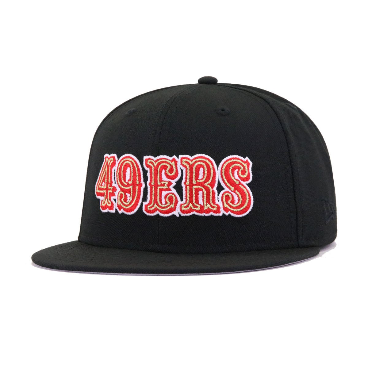 San Francisco 49ers Legacy Black New Era 59Fifty Fitted