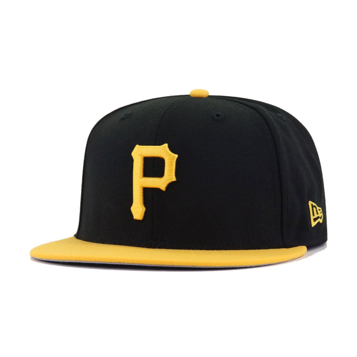Pittsburgh Pirates Black A Gold New Era 59Fifty Fitted