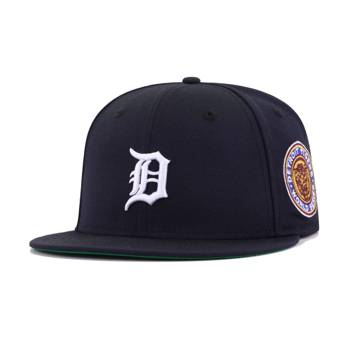 Detroit Tigers Navy 1968 World Series Cooperstown Green Bottom New Era 59Fifty Fitted