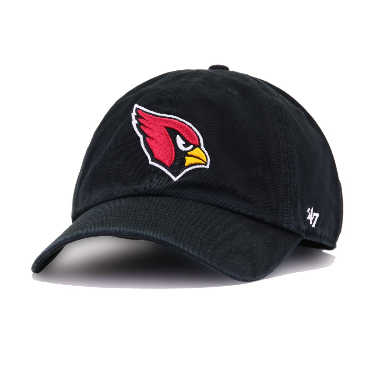 Arizona Cardinals Black 47 Brand Clean Up Dad Hat