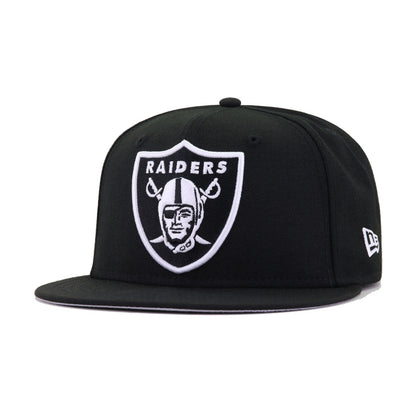 Las Vegas Raiders Black New Era 59Fifty Fitted