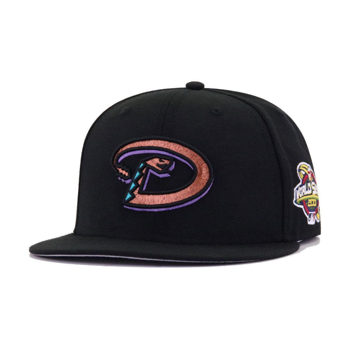 Arizona Diamondbacks Black 2001 World Series Cooperstown New Era 59Fifty Fitted