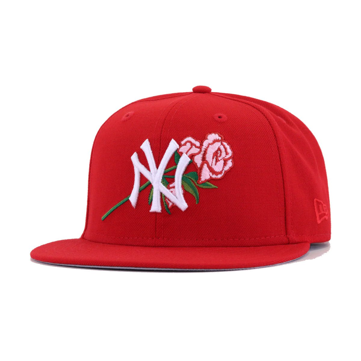 New York Yankees Scarlet ROSE New Era 59Fifty Fitted