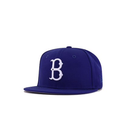 KIDS Brooklyn Dodgers Dark Royal Blue 1955 World Series New Era K9Fifty Snapback