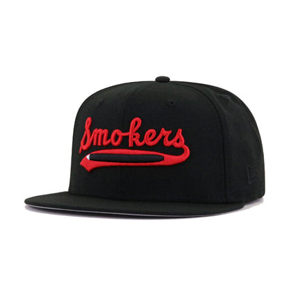 Tampa Smokers Black New Era 59Fifty Fitted