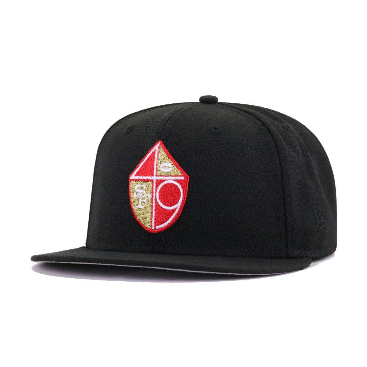 San Francisco 49ers Black 40th Anniversary New Era 59Fifty Fitted