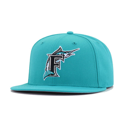 Florida Marlins Teal Cooperstown AC New Era 59Fifty Fitted