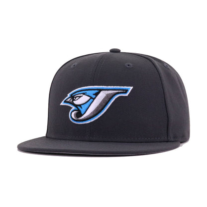 Toronto Blue Jays Graphite Cooperstown AC New Era 59Fifty Fitted