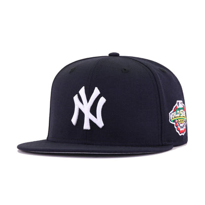 New York Yankees Navy 2001 World Series Cooperstown New Era 59Fifty Fitted