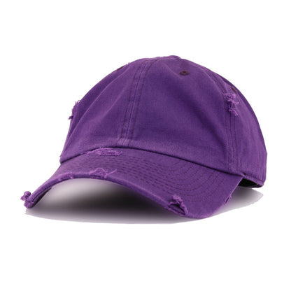 Distressed Purple KBEthos Vintage Dad Hat