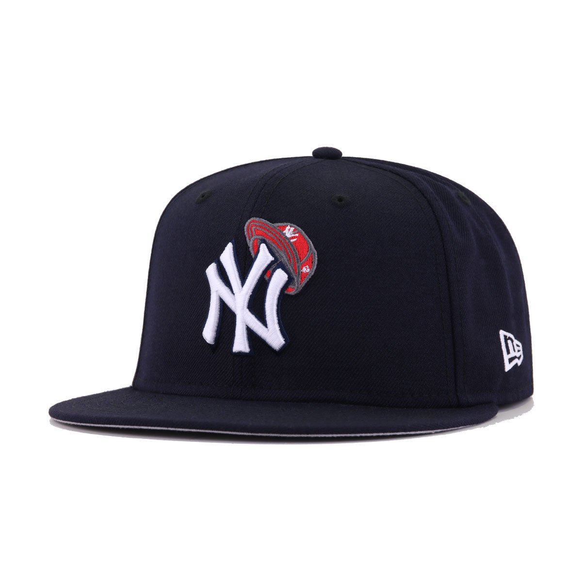 New York Yankees Navy Pseudo Droste New Era 59Fifty Fitted