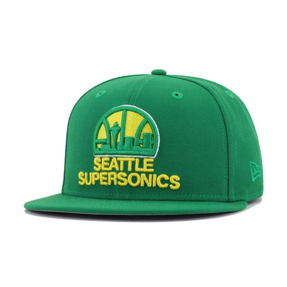 Seattle Supersonics Kelly Green 1975 New Era 59Fifty Fitted