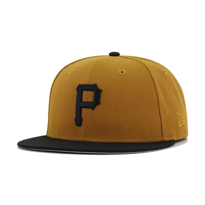 Pittsburgh Pirates Old Gold Black 1970 New Era 59Fifty Fitted