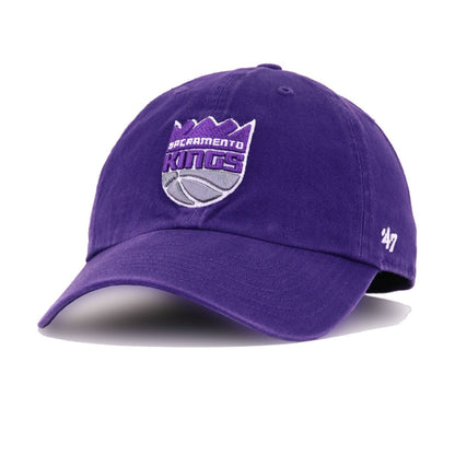 Sacramento Kings Purple 47 Brand Clean Up Dad Hat