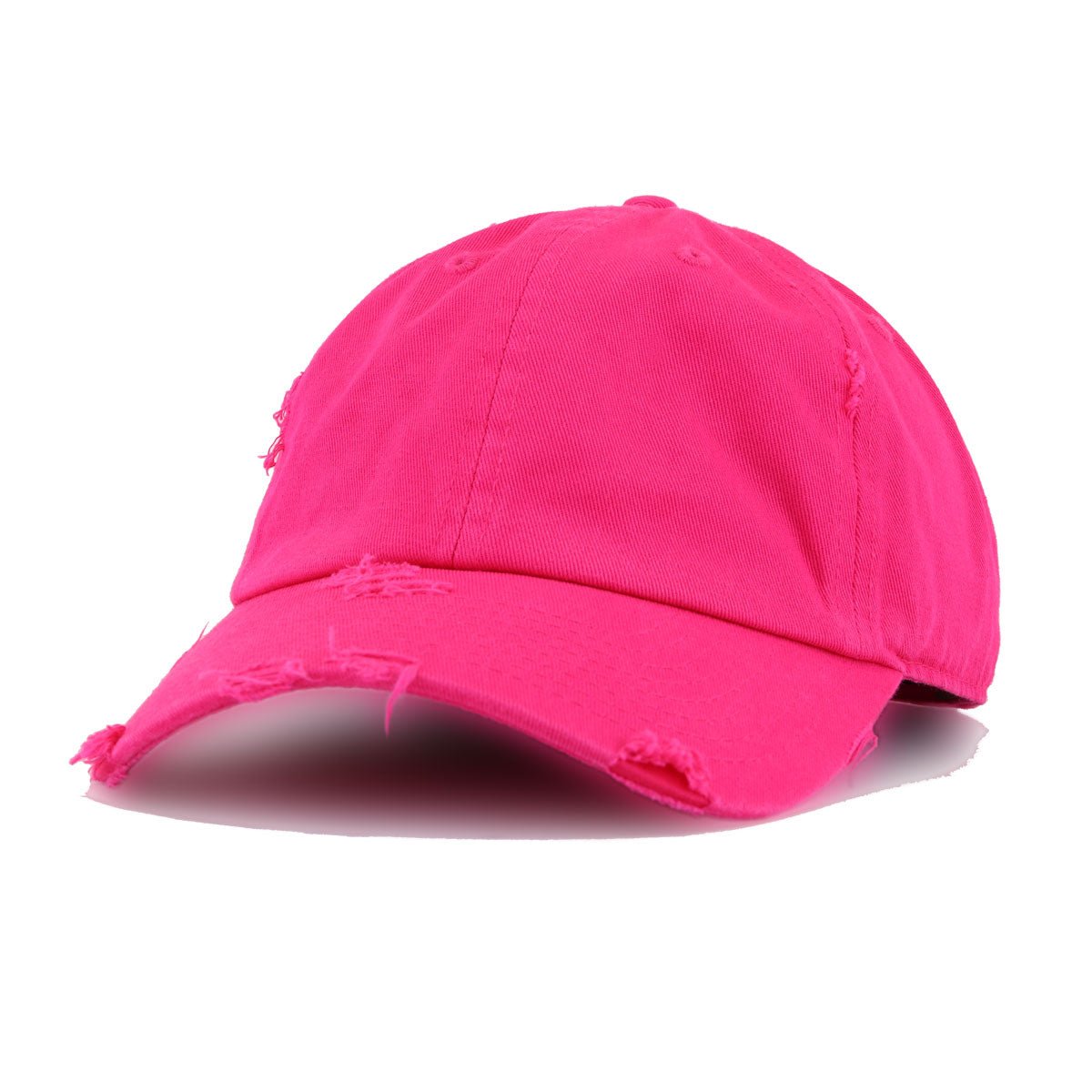 Distressed Magenta KBEthos Vintage Dad Hat