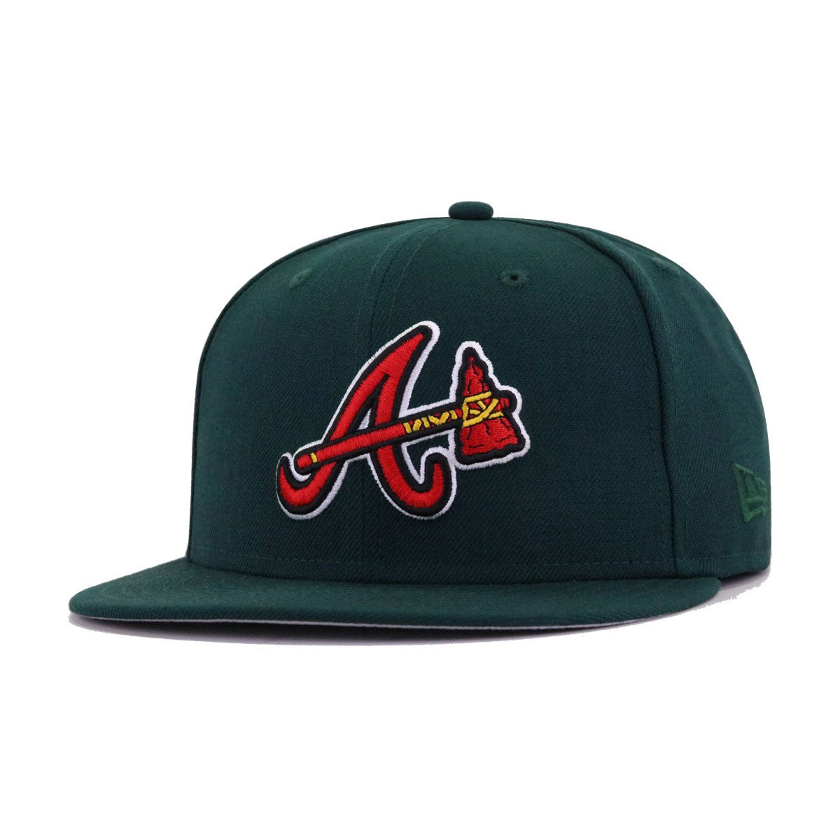 Atlanta Braves Dark Green Turner Field Final Season New Era 59Fifty Fitted