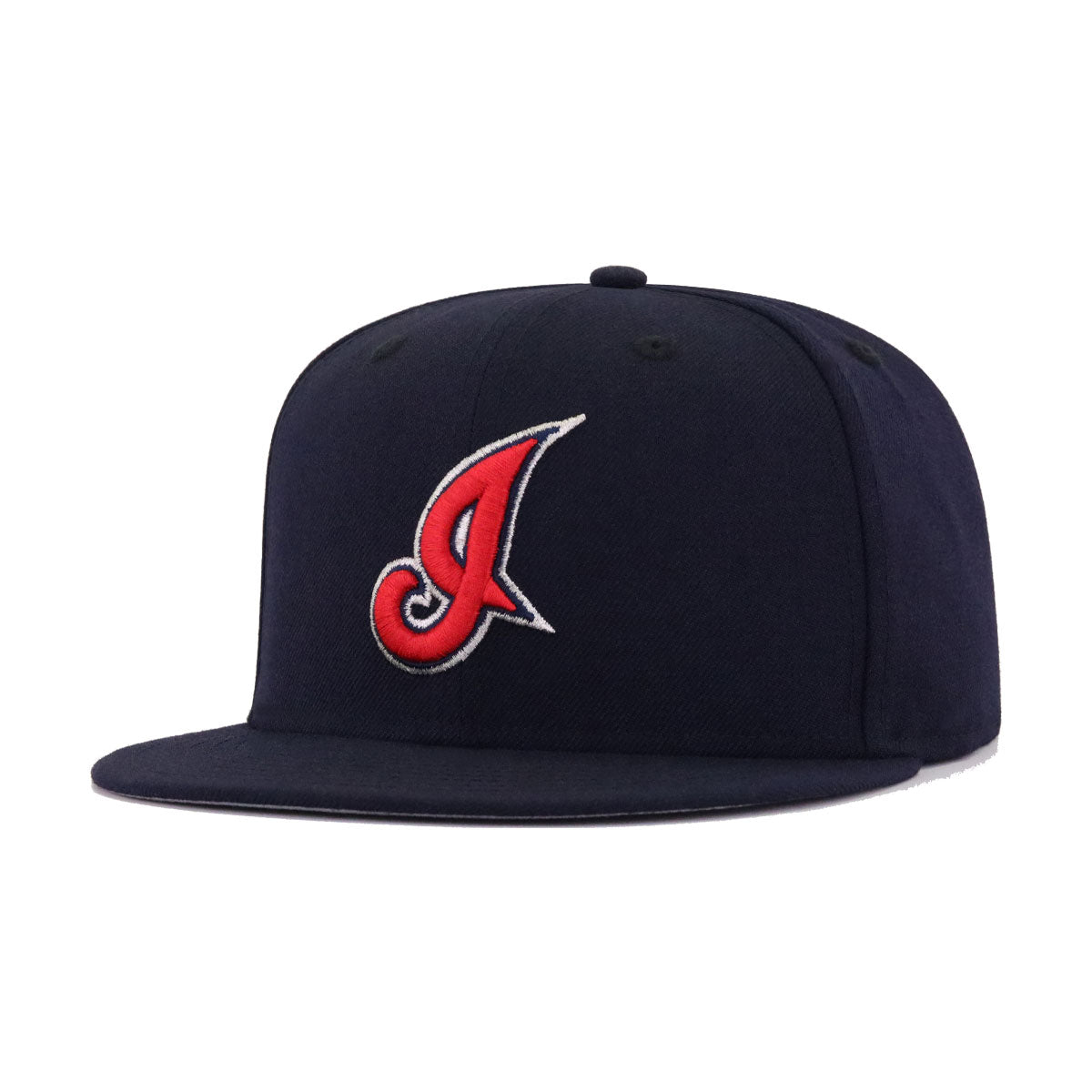 Cleveland Indians Navy Cooperstown AC New Era 59Fifty Fitted