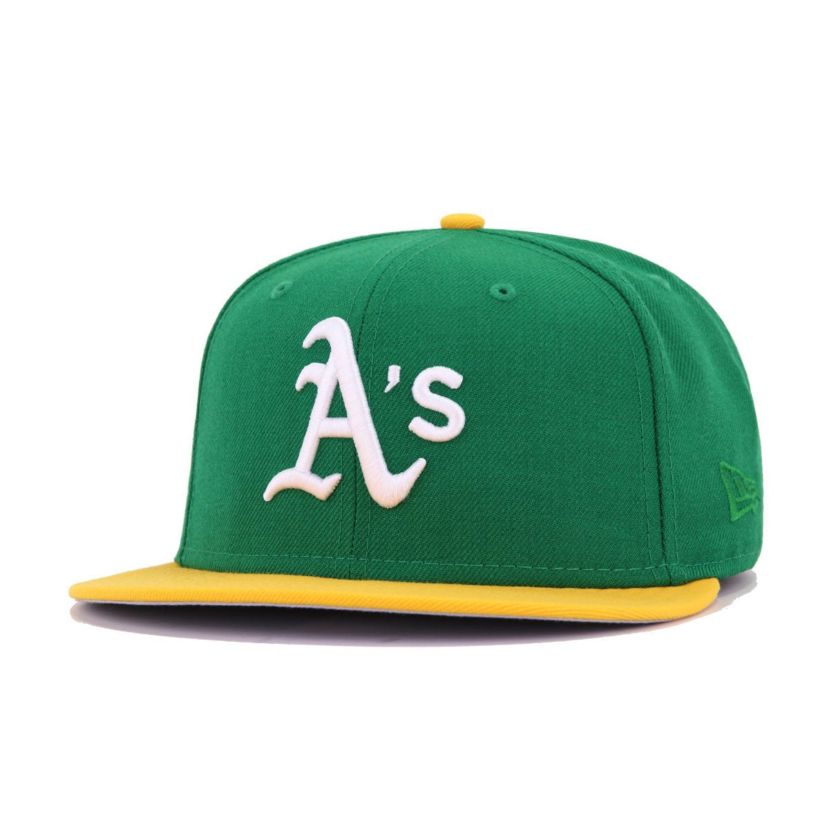 Oakland Athletics Kelly Green A Gold New Era 59Fifty Fitted