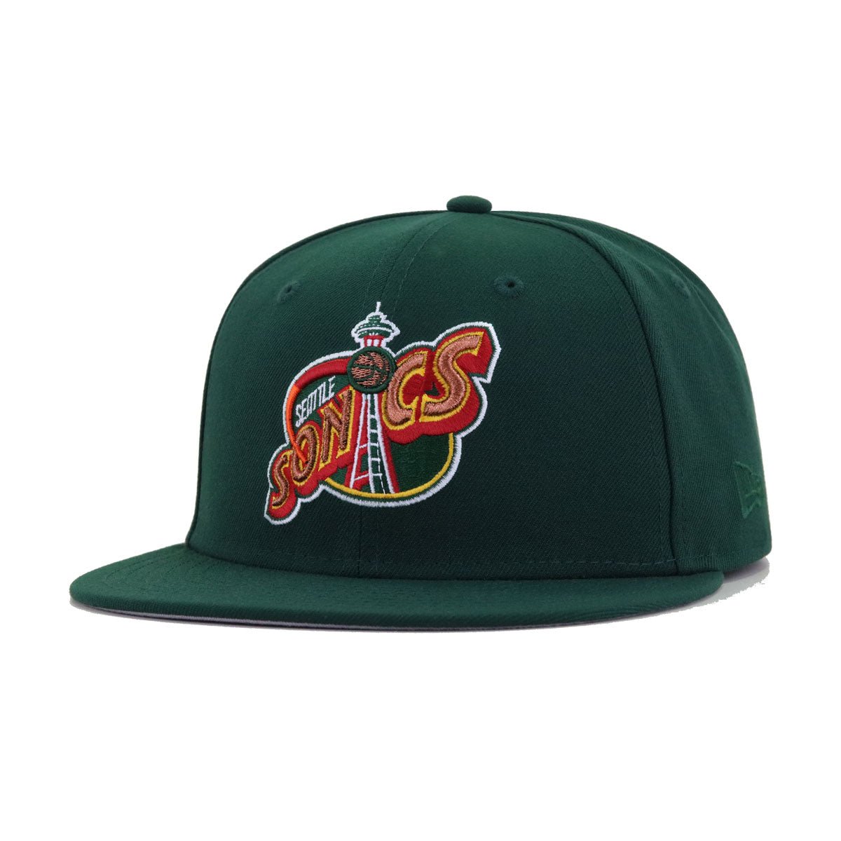 Seattle Supersonics Dark Green 1995 New Era 59Fifty Fitted