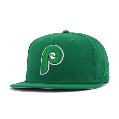 Philadelphia Phillies Kelly Green 1970 PHANATIC New Era 59Fifty Fitted