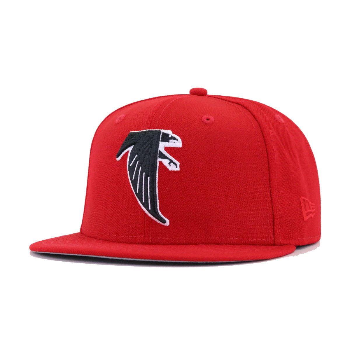 Atlanta Falcons Scarlet 25th Anniversary New Era 59Fifty Fitted
