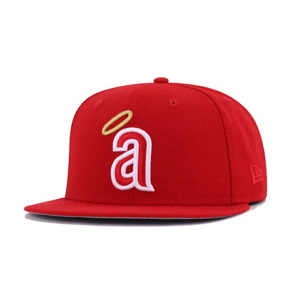 Los Angeles Angels Scarlet 1971 New Era 59Fifty Fitted