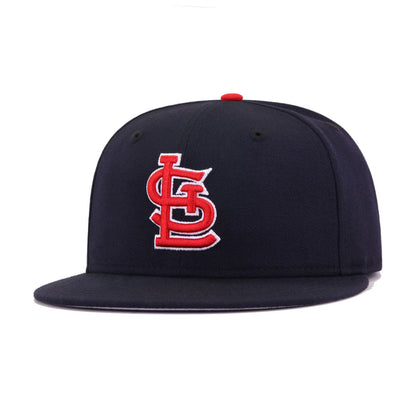 St Louis Cardinals Navy Cooperstown AC New Era 59Fifty Fitted