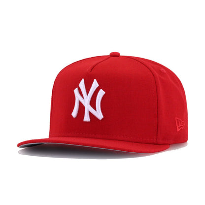New York Yankees Scarlet 1999 World Series New Era 9Fifty A-Frame Snapback