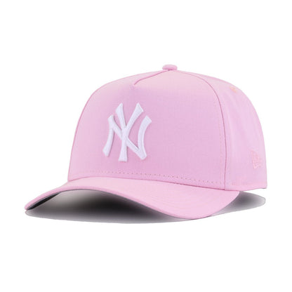 New York Yankees Pink New Era 9Forty A-Frame Snapback