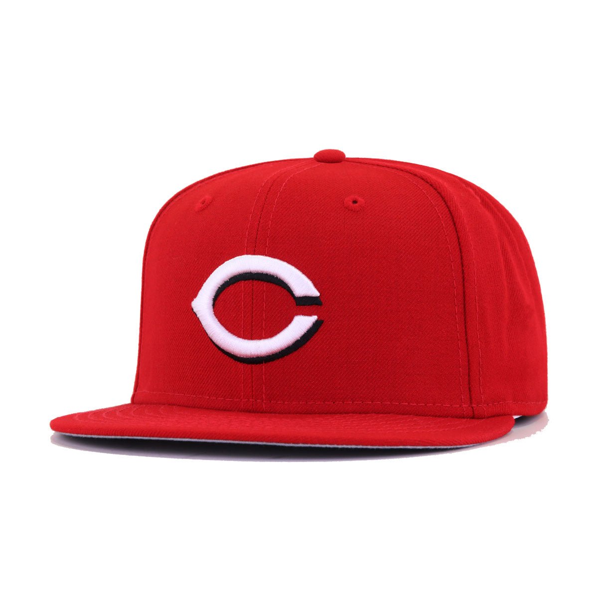 Cincinnati Reds Scarlet Cooperstown AC New Era 59Fifty Fitted